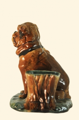Статуэтка собака-карандашница "Бульдог"