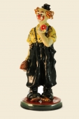 Скульптура "Клоун с саквояжем"